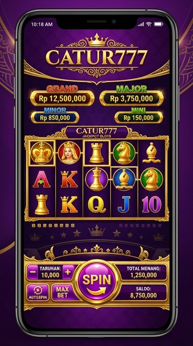 Tampilan antarmuka catur777 yang mudah dinavigasi.